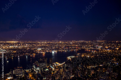 New York City USA Skyline by night Big Apple 2