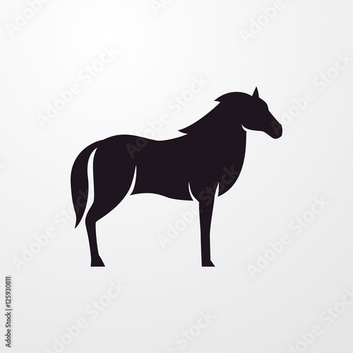 horse icon illustration