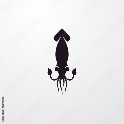 squid icon illustration