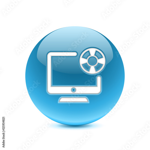 Abstract 3D App Icon