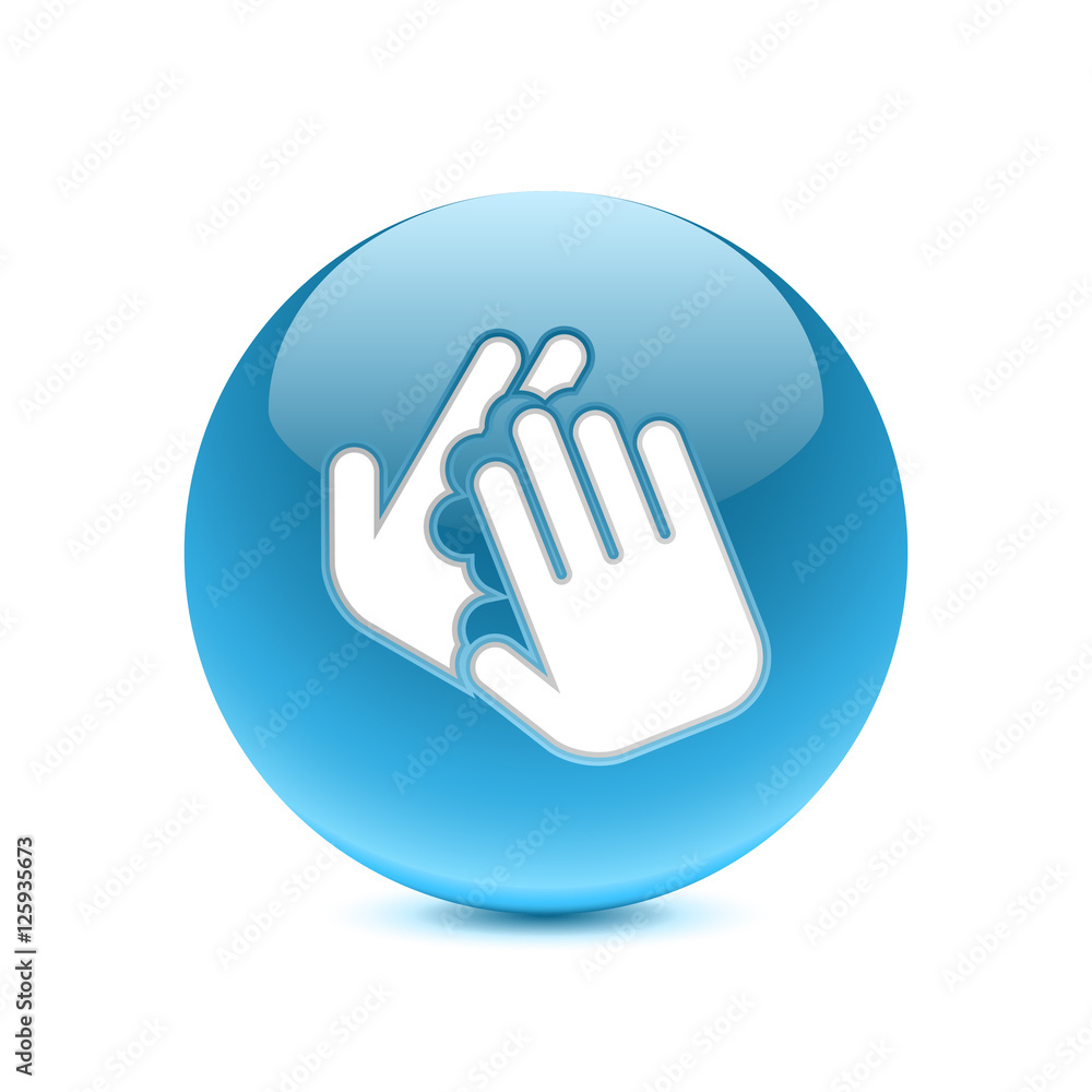 Obraz premium Abstract 3D App Icon