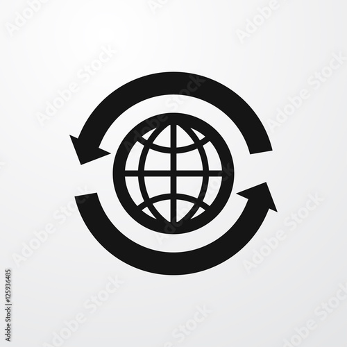 globe icon illustration