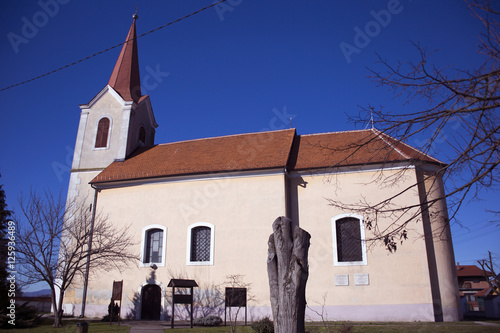 Church in Scitarjevo, Croatia photo