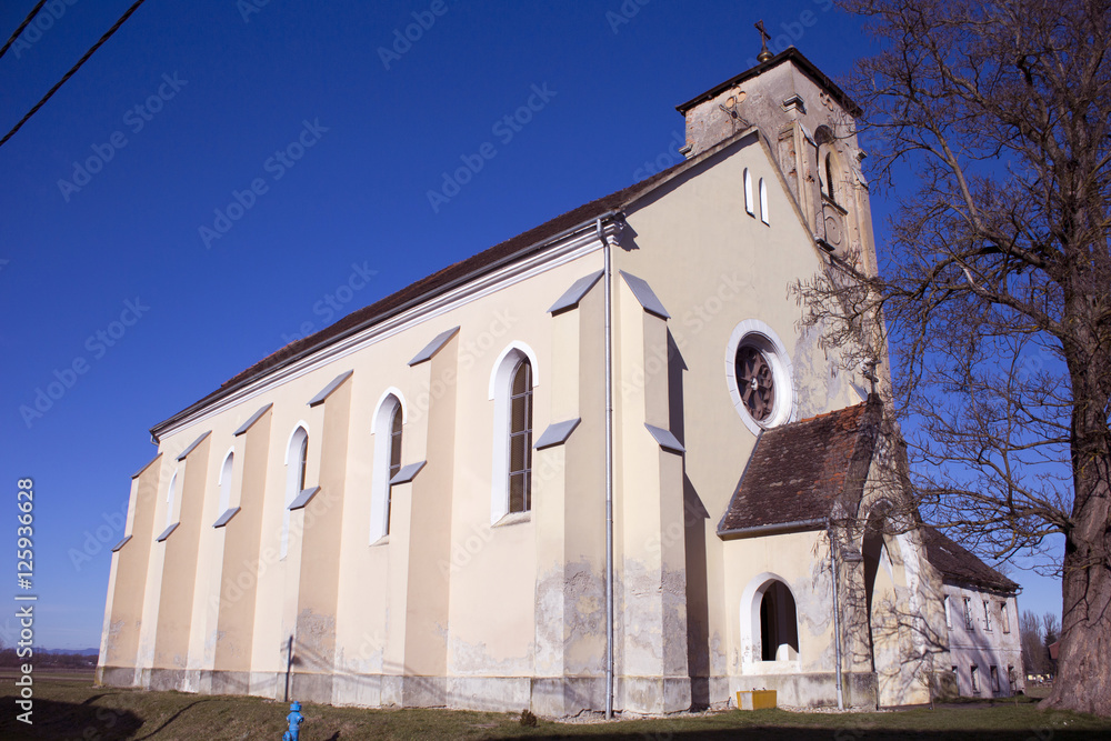 Church in Scitarjevo, Croatia