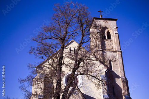 Church in Scitarjevo, Croatia photo