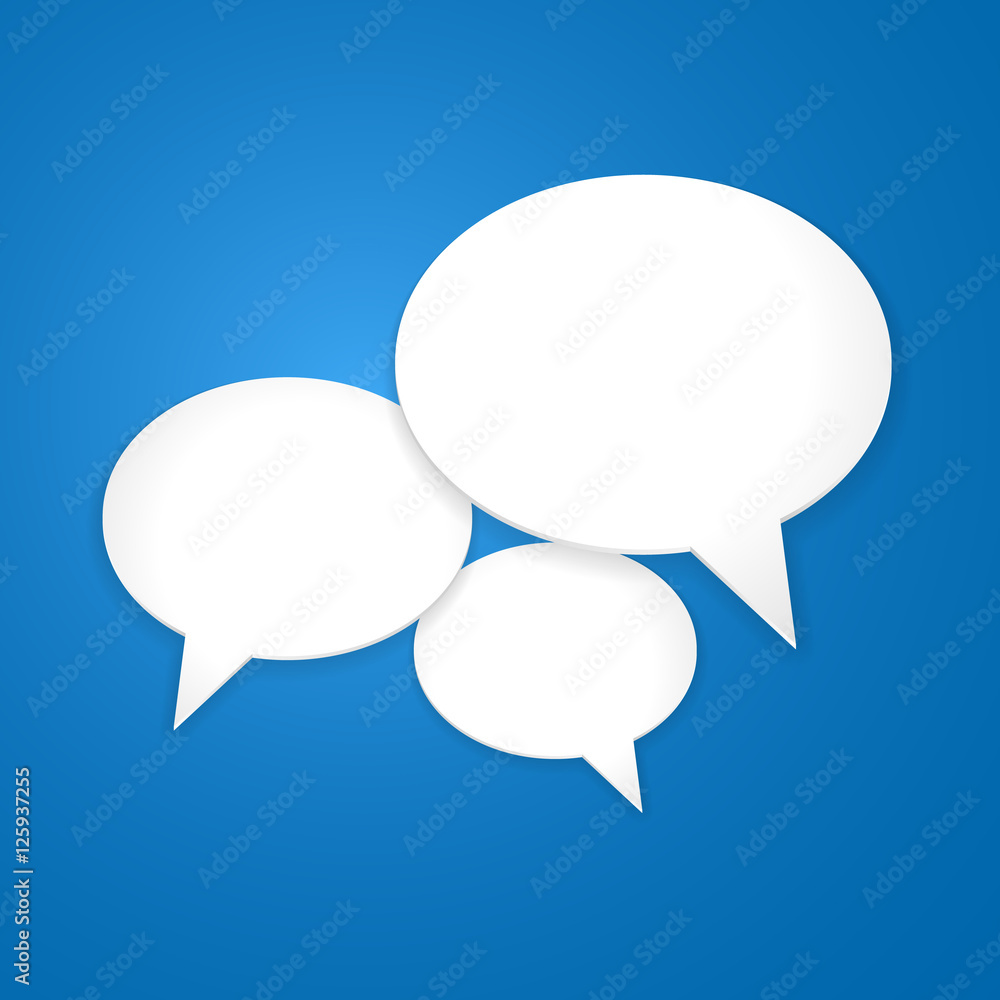 Speech Bubble Background. Vector Illustration Speech Bubble Background. Vector Illustration