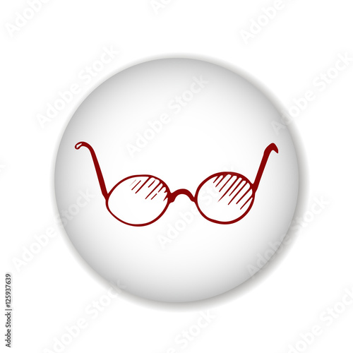 glass scetch. vector