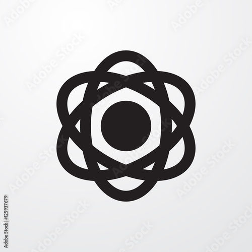 atom icon illustration