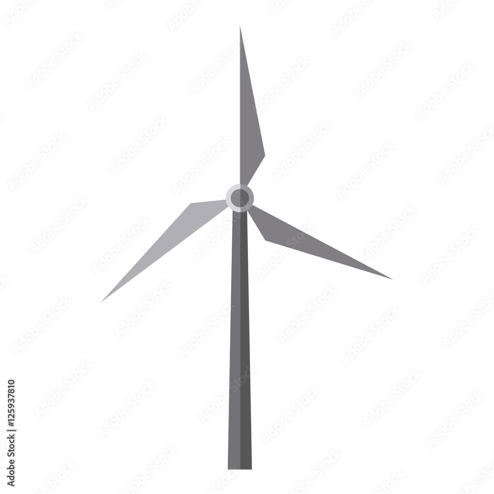Wind mill icon. Ecology renewable innovation and alternative theme. Vector illustration Wind mill icon. Ecology renewable innovation and alternative theme. Vector illustration