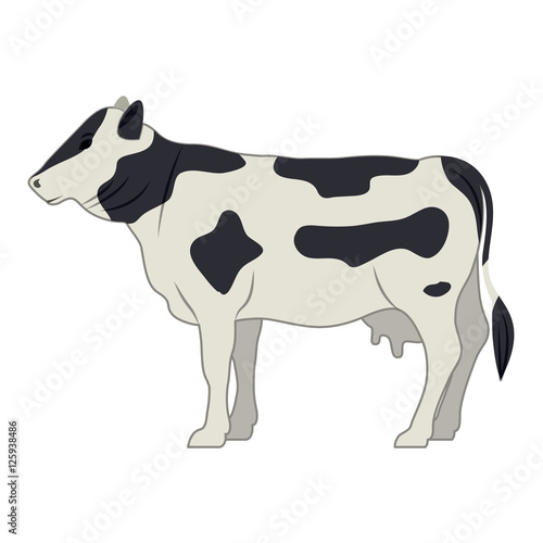 Beet icon. Livestock animal life nature and fauna theme. Vector illustration