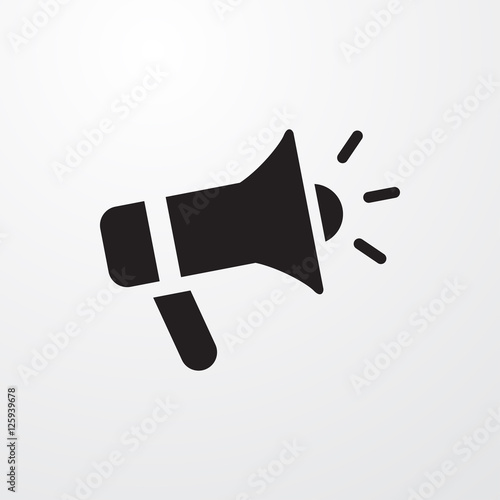 megaphone icon illustration
