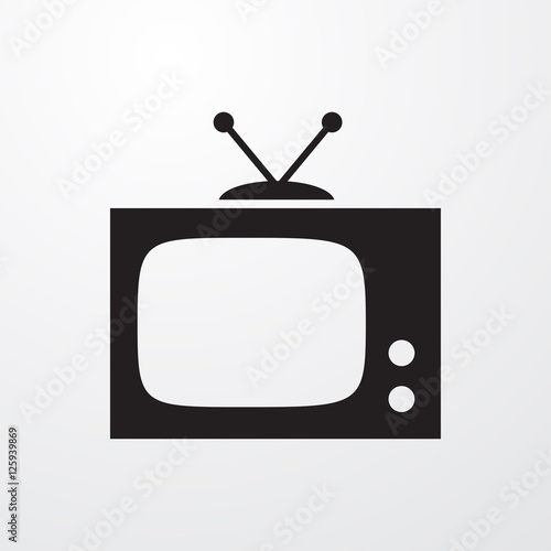 TV icon illustration