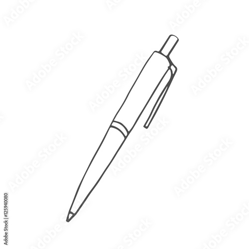 pen scetch. vector