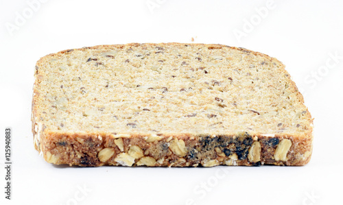 Slice of multigrain bread