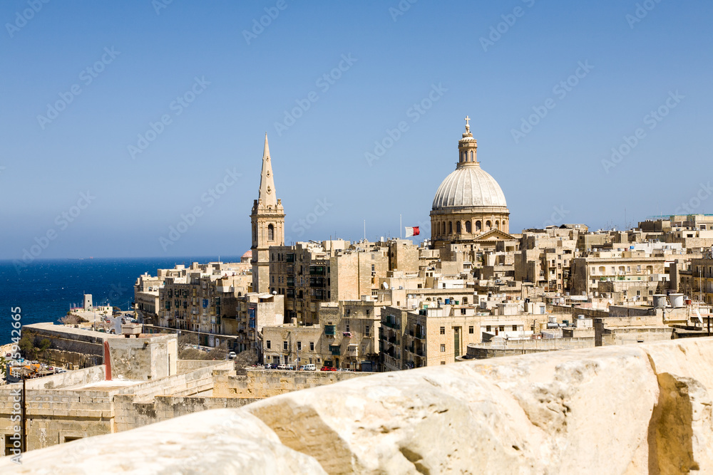 Skyline, Valletta, Malta