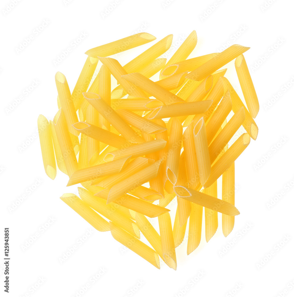 Pasta, isolated on white Pasta, isolated on white