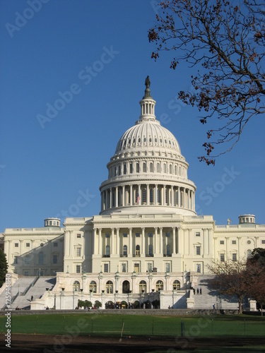 U. S. Capitol Building in autumn