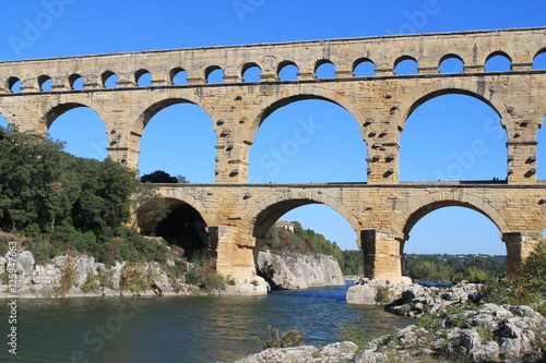 Le Pont du Gard en France