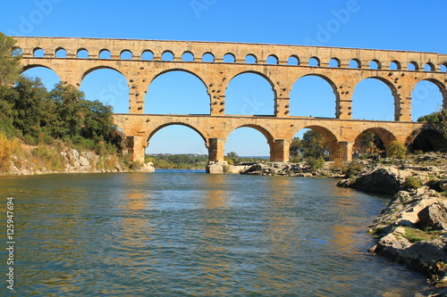 Le Pont du Gard en France