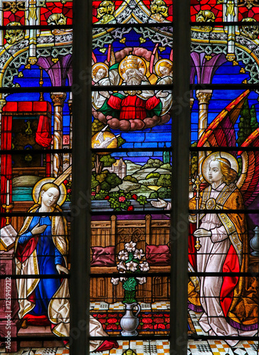 Stained Glass - the Annunciation