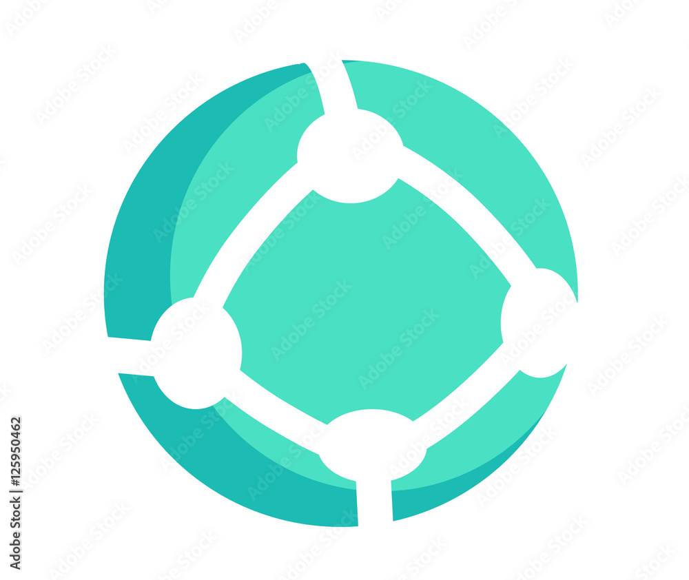 Round Communication Icon Round Communication Icon