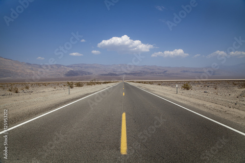 The road to Death Valley, California