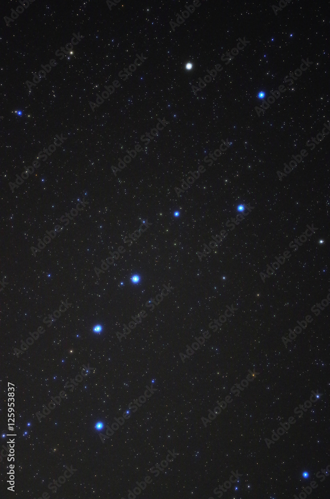 Naklejka premium 北斗七星