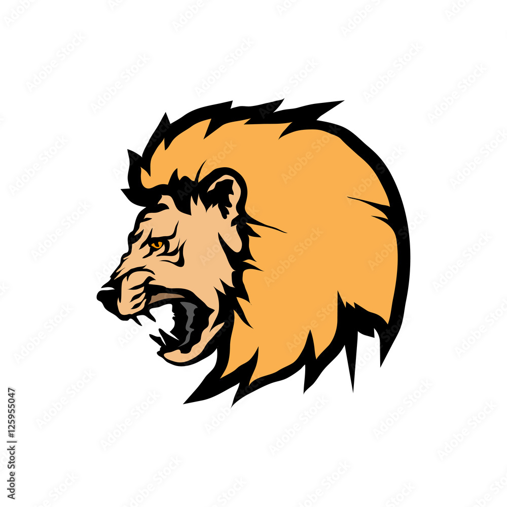 Fototapeta premium lion logo