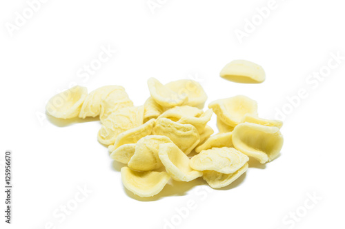 Orecchiette is a variety of home-made pasta typical of Apulia