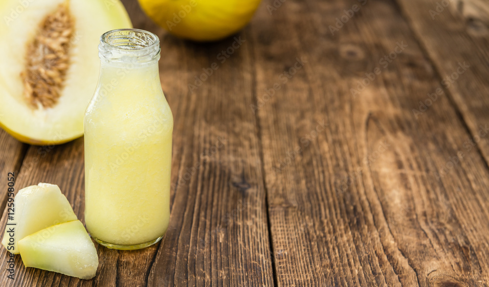 Fresh made Honeydew Melon smoothie Fresh made Honeydew Melon smoothie