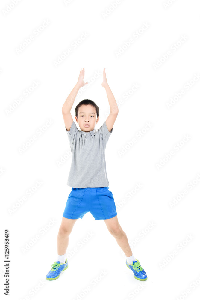 Jumping jack boy Jumping jack boy