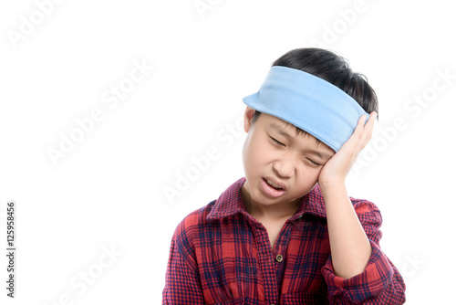 Boy headache