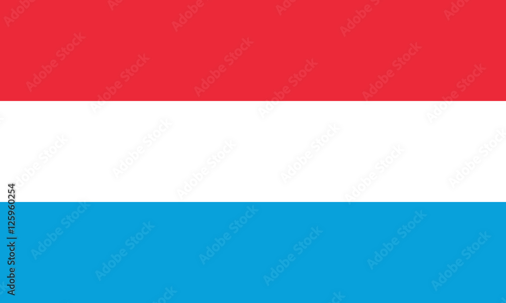 Official vector flag of Luxembourg . Grand Duchy of Luxembourg . Official vector flag of Luxembourg . Grand Duchy of Luxembourg .