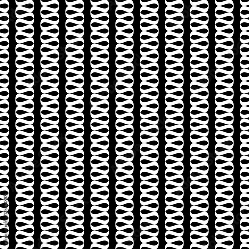 Wavy line white seamless pattern