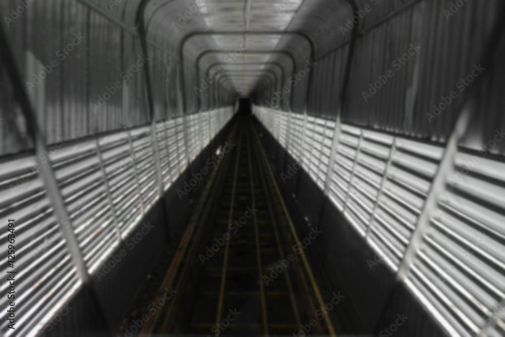 train tunnel with motion Blur, Train Moving in Deep tunnel under train tunnel with motion Blur, Train Moving in Deep tunnel under