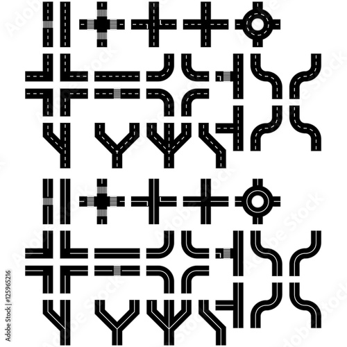 Constructor roads set