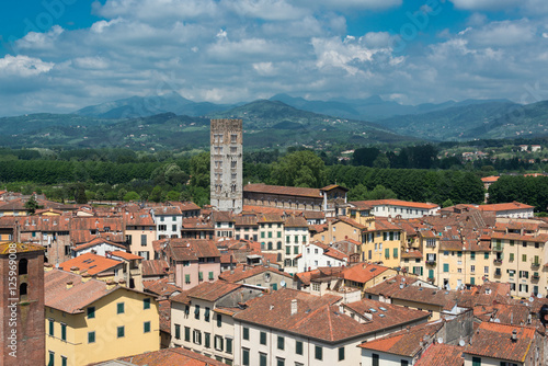 Lucca Stadtansicht Panorama