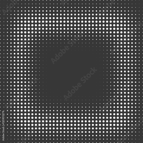 Halftone effect. Vector Halftone Texture