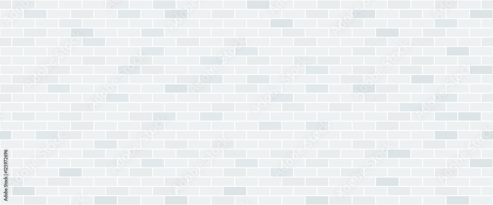 White brick wall