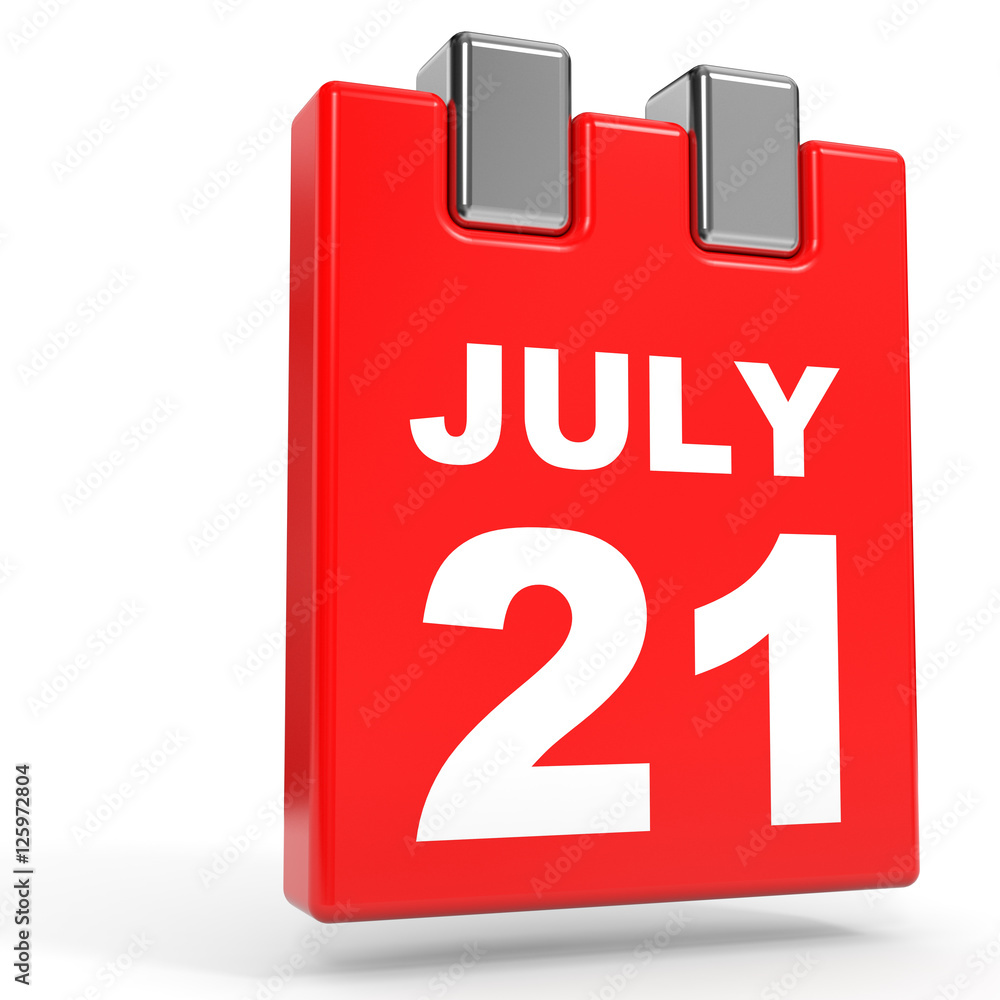 July 21 Calendar on white background Stock Illustration Adobe Stock July 21 Calendar on white background Stock Illustration Adobe Stock