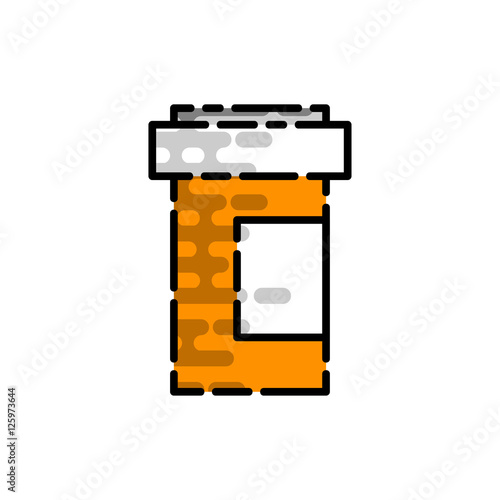 Drugs flat icon
