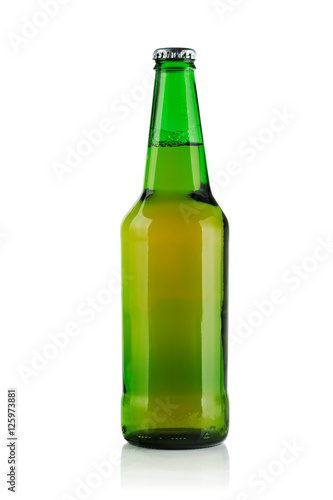bottle with a light beer