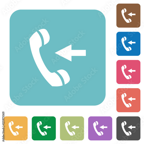 Wallpaper Mural Incoming call flat icons Torontodigital.ca