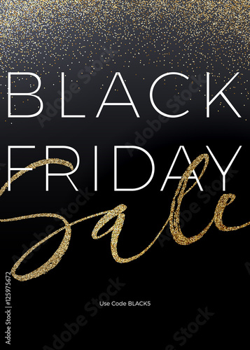 Black Friday design for advertising, banners, leaflets and flyers.