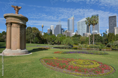 Canvas Print Royal Botanic Gardens Sydney Australia
