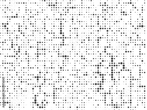 Halftone effect. Vector Halftone Texture