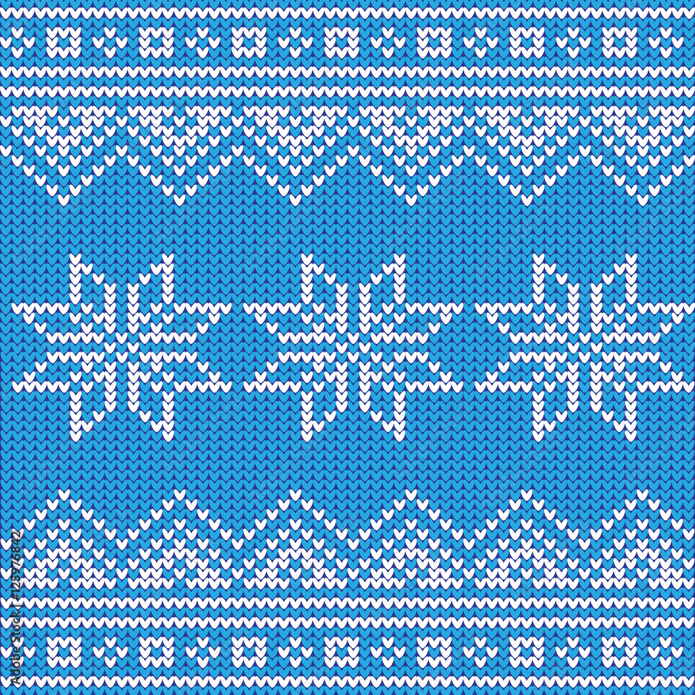Festive Sweater Design. Seamless Knitted Pattern Festive Sweater Design. Seamless Knitted Pattern