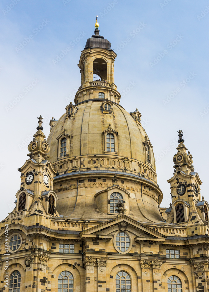 Steeple Frauenkirche Dresden