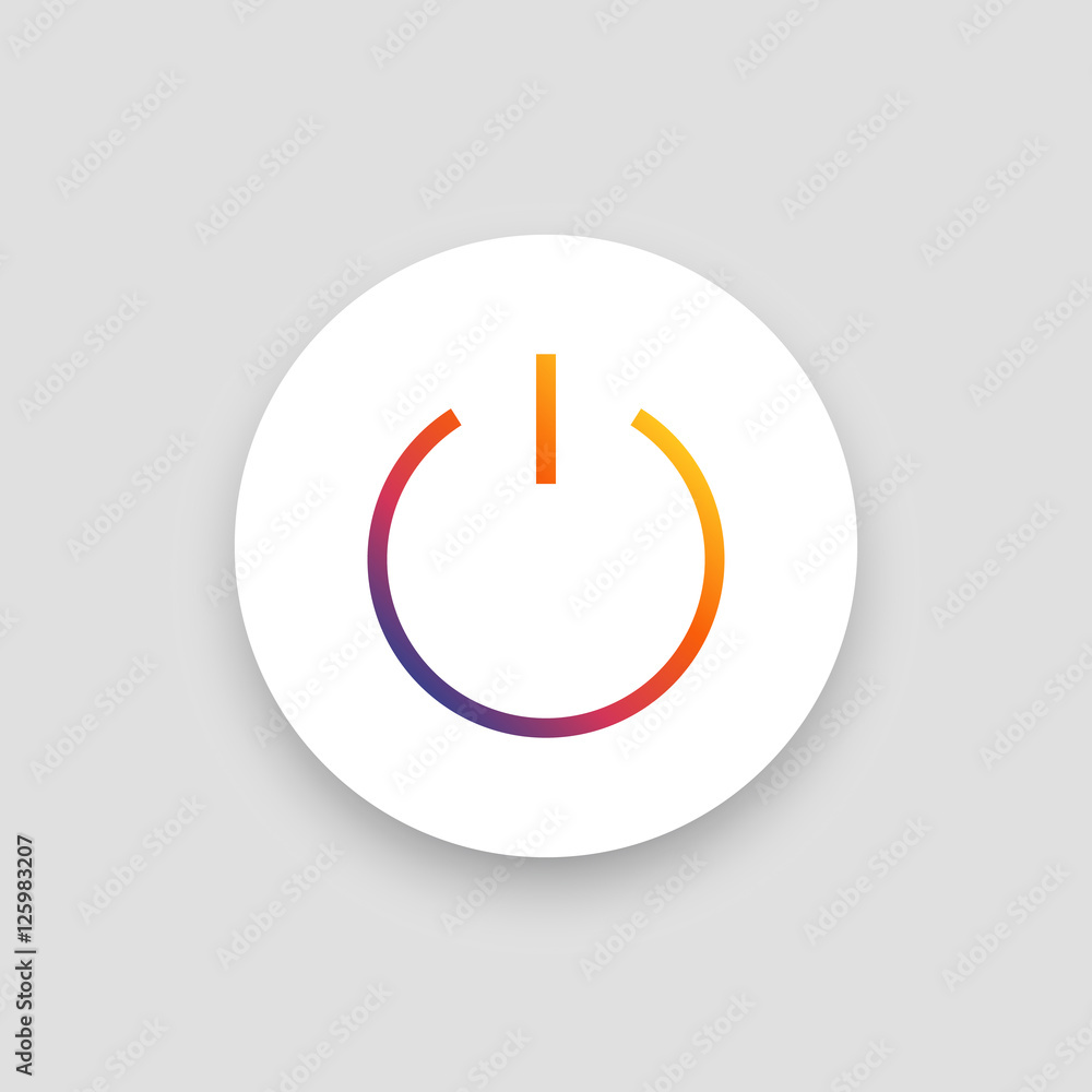 Power icon vector, clip art. Also useful as logo, circle app icon, web UI element, symbol, graphic image, silhouette and illustration. Power icon vector, clip art. Also useful as logo, circle app icon, web UI element, symbol, graphic image, silhouette and illustration.
