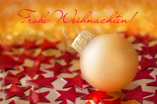 Foto Frohe Weihnachten!